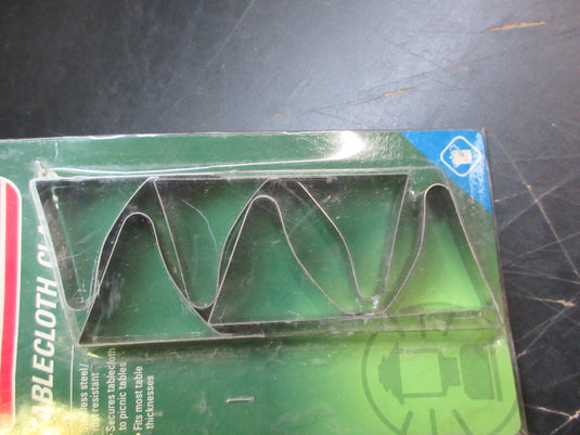 Coleman Clamps Tablecloth Stainless