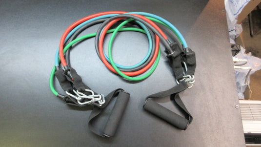 Used Resistance Tubing Kit W/ Handles