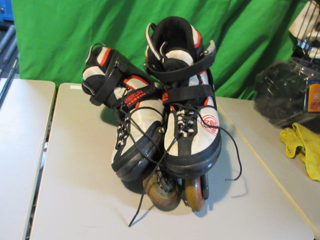 Load image into Gallery viewer, Used K2 Merlin Adjustable Inline Skates Size 4-8 (no insoles)
