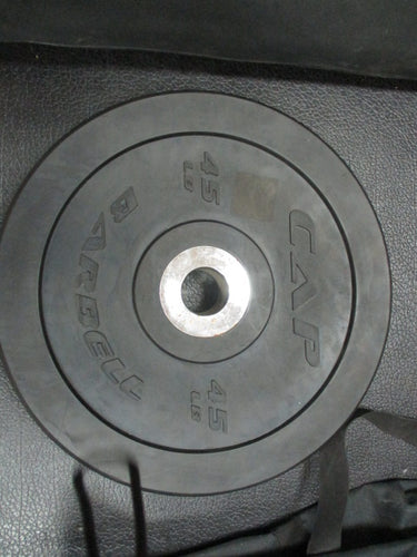 Used CAP 45LB Rubber Bumper Plate