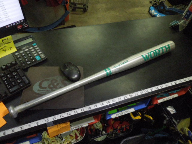 Load image into Gallery viewer, Used Vintage Worth ALS218 Official Softball Metal Bat 31 in
