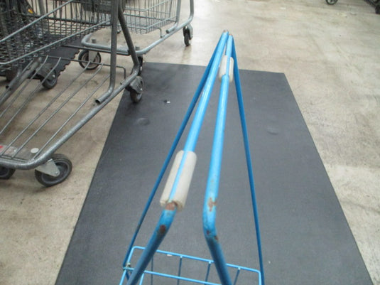 Used Blue Tennis Ball Hopper