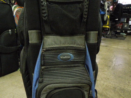Used Weston Golf Cart Bag with a 14 Way Divider