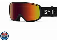 Load image into Gallery viewer, New Smith Rally Black/Red Sol-X Mirror Ski Goggle - Size Small
