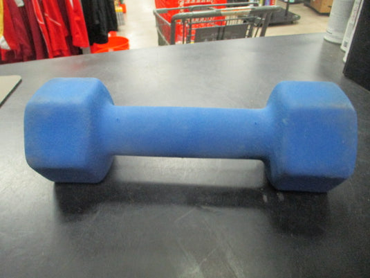 Used 9lb Blue Neoprene Dumbbell