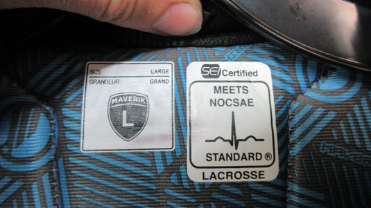 Used Maverick Charger Lacrosse Shoulder Pads - Size Large