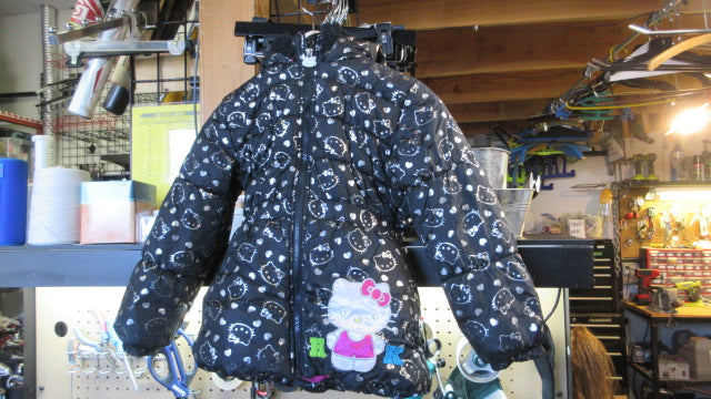 Load image into Gallery viewer, Used Hello Kitty Winter Coat - Size Youth 7
