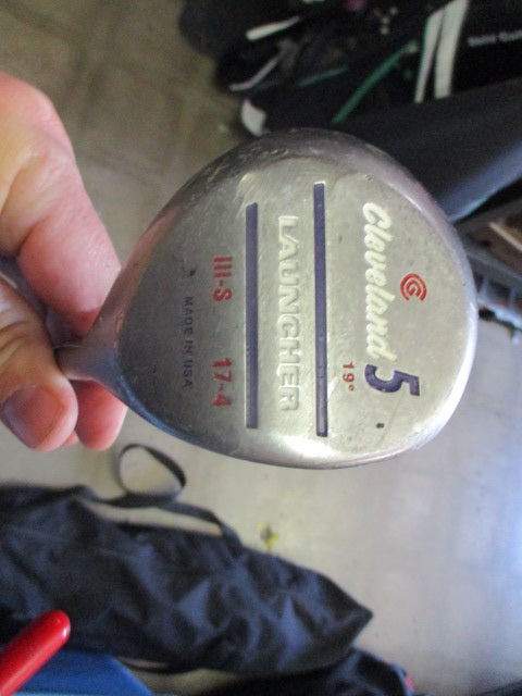 Used Clevland launcher 5 wood RH