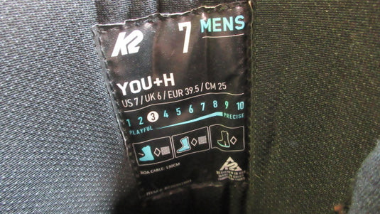 Used K2 Youth Boa Snowboarding Boots -  Size 7