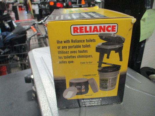 Used Reliance Double Doodie Toilet Waste Bags