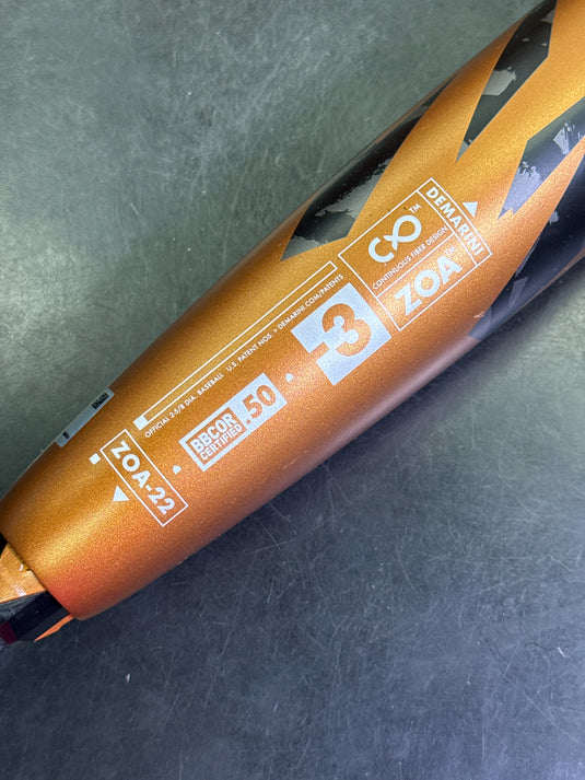 Like New Demarini ZOA 2 Piece BBCOR Baseball Bat 32 in 29 oz -3