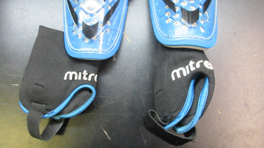 Used Mitre Aircell Soccer Shin Guards - Adult
