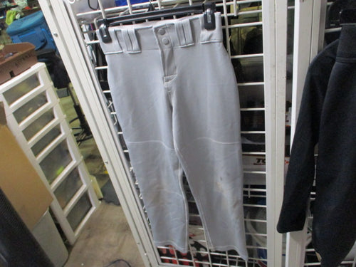 Used Marucci Grey Open Bottom Baseball Pants Size Youth Large