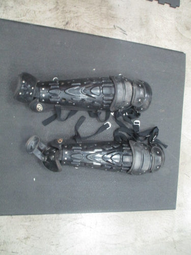 Used Rawling Cool Flo Catchers Shin Guards Size Adult