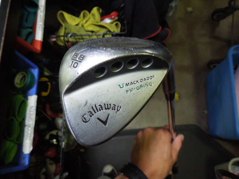 Load image into Gallery viewer, Used Callaway Mack Daddy PM Grind 58° Right Hand Sand Wedge
