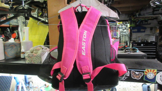 Used Easton Youth Girls Pink Game Ready Backpack