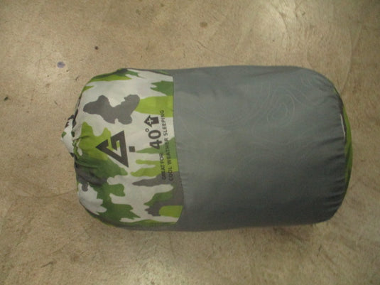 Used Greatland 40 Deg Camo Sleeping Bag