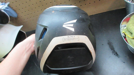 Used Easton Pro Max SR Batting Helmet W/ Adjust Jaw Guard - Size 7 1/8 - 7 1/2