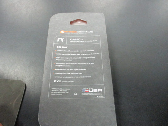 Used Shock Doctor Gel Max Youth 10- Mouth Guard