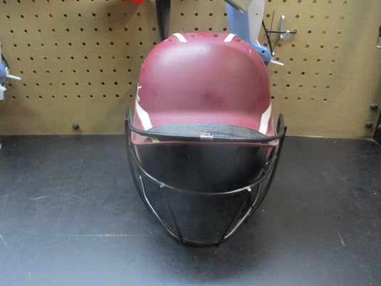 Used Mizuno Prospect Batting Helmet w/ Mask - Size 7 3/8 - 7 7/8