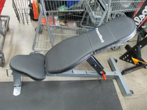 Used Power Block Incline/Decline Bench W/ Wheels