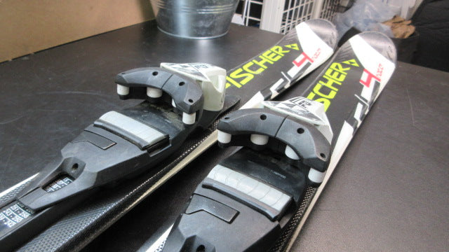 Load image into Gallery viewer, Used Fischer RC4 Race Jr. Skis ?+ FJ4 AC Jr. Rail Bindings - 110
