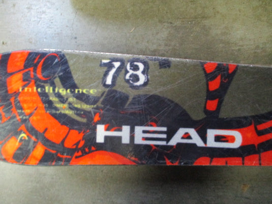 Used Head Intelligence 178cm Powder Skis w/ Head LD Bindings - small chips