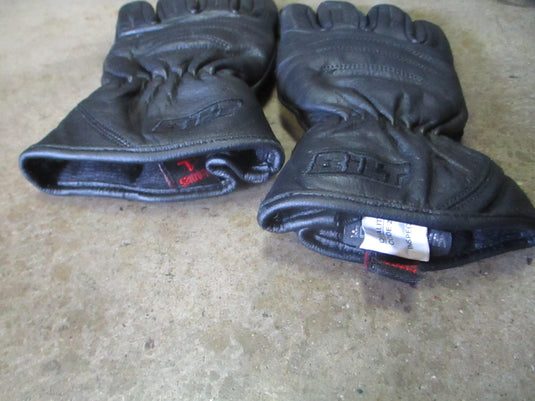 Used Bilt Insulated Leather Ladies Large Winter Gloves