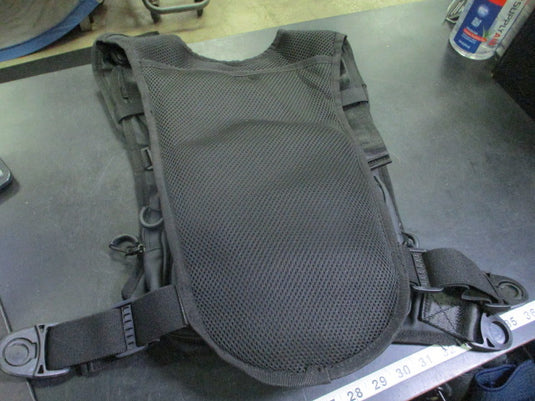 Used Tactical Running Chest Bag with Hydration Bladder Pocket