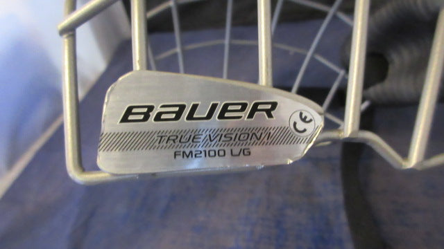 Load image into Gallery viewer, Used Bauer True Vision FM 2100 Face Mask Size Large
