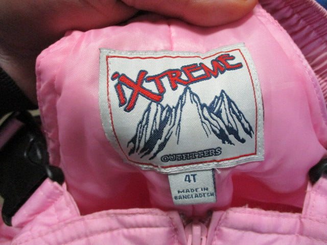 Load image into Gallery viewer, Used Ixtreme Size 4T Pink Snow Bibs
