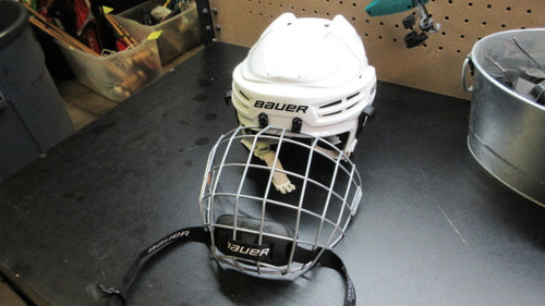 Used Bauer Prodigy Size 6 - 6 5/8 Youth Hockey Helmet W/ Mask