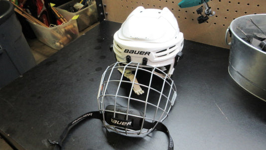 Used Bauer Prodigy Size 6 - 6 5/8 Youth Hockey Helmet W/ Mask