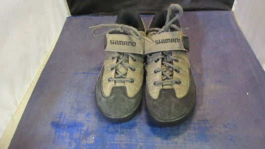 Used Shimano 038W Mountain Bicycle Shoes Adult Size 7.5