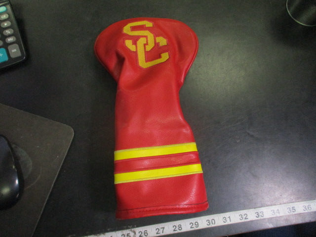 Load image into Gallery viewer, Used Team Golf USC Branded Fairway Club Headcover
