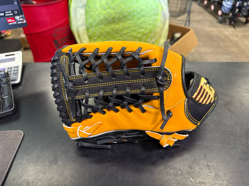 Load image into Gallery viewer, Used Elysian Custom Yellow Leather LHT 12"  Glove
