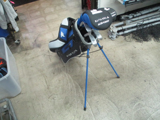 Used Top Flite Junior Golf Set 7,9,Hybrid,Driver,Sand Wedge - RH