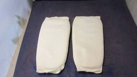 Used ATA Cloth Shin Guards Youth Size Large