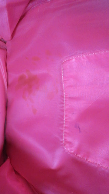 Used Coofit Pink Backpack - stain inside bag