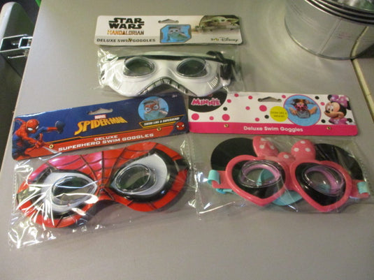 Disney Deluxe Swim Goggles - Assorted Characters