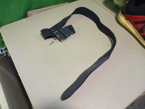 Used Dark Blue Adult Baseball Belt