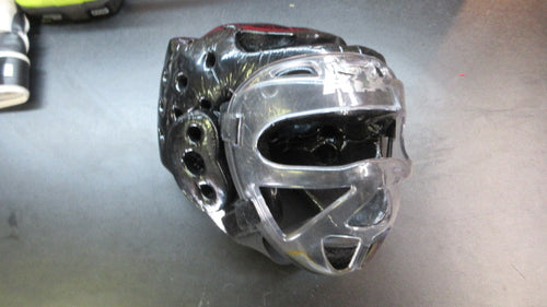 Used Macho Martial Arts Headgear W/ Face Shield