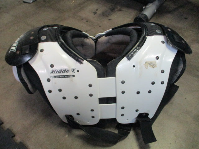 Load image into Gallery viewer, Used Riddell Warrior WRIII Football Shoulder Pads Size Medium 38-40&quot;
