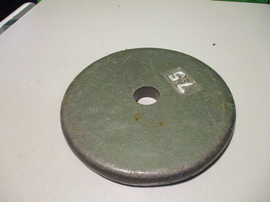Used Cast Iron 7.5LB Weight Plate