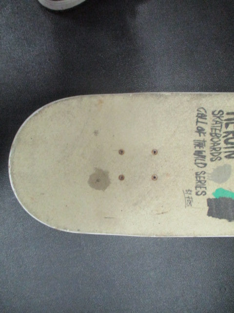 Load image into Gallery viewer, Used Heroin Craig Scott Call of the Wild Skateboard Deck
