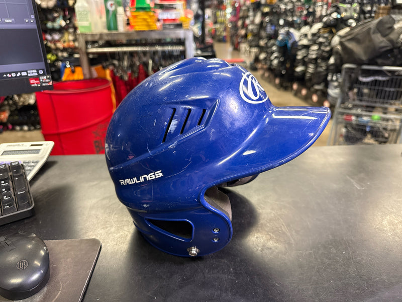 Load image into Gallery viewer, Used Rawlings Batting Helmet in Blue Size 6 1/4 - 6 7/8
