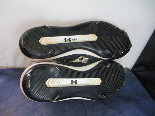 Used Under Armour Yard Low Metal Cleats Adult Size 13 - Pitcher's Toe