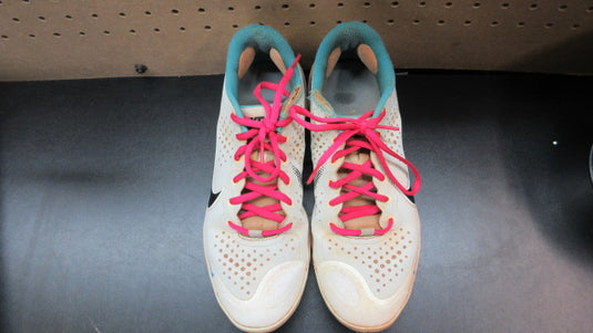 Used Nike Alpha Huarache Elite 3 Light Bone Metal Baseball Cleats  - Size 7