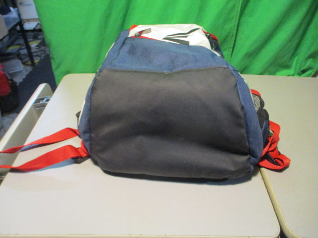Load image into Gallery viewer, Used Easton Red White Blue Jr Baseball Back pack
