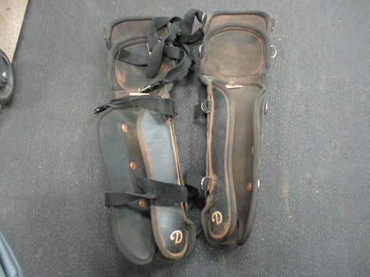 Used Diamond Size 16.5" Catchers Shin Guards